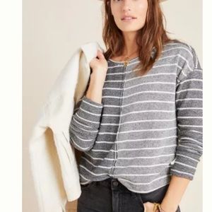 Host Pick 🎉GUC Anthropologie Devin Textured Sweatshirt